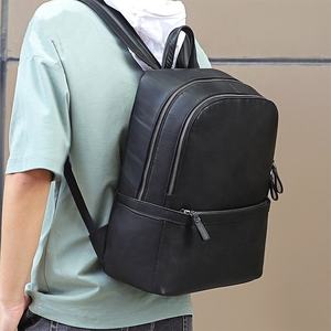 En Cuir décontractée En Plein Air Top Couche Vachette Étudiant École Sac de Sport Sac À Dos 14 Pouces MBF-0363 - Product Image 2