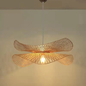 Luminaire suspendu en bambou tissé à la main pour la décoration de la maison, les hôtels, les centres de villégiature, les cafés et la décoration intérieure moderne - Product Image 2