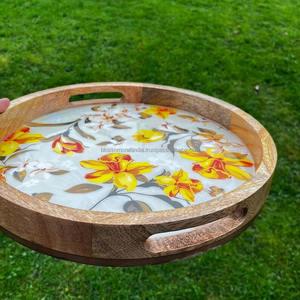 Plateau en bois pour la restauration, meilleure qualité, best-seller, durable, écologique, pour servir, décoratif, pour la maison, la cuisine, design et style - Product Image 5