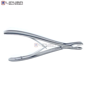 Rongeur crânien Adson, outil chirurgical neurochirurgical pour la coupe osseuse, en acier inoxydable, à mâchoires courbées, instruments médicaux durables - Product Image 3