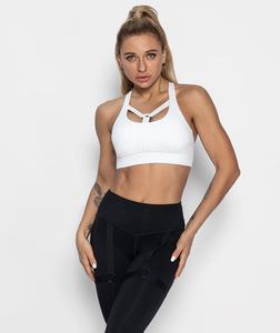 Conjunto Deportivo de 2 Piezas para Mujer, Sin Costuras, Ecológico, Elástico en 4 Direcciones, Tejido Acanalado, Leggings que Absorben la Humedad, Top a Juego - Product Image 5