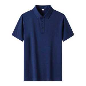 เสื้อโปโลคอปกซิป ¼  ป้องกันขนร่วง สีและโลโก้สั่งทำได้ สำหรับผู้ชาย คุณภาพสูง เหมาะสำหรับใส่เล่นกอล์ฟในฤดูร้อน แขนสั้น - Product Image 4