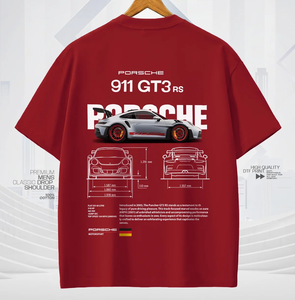 T-shirt personnalisé imprimé, respirant, séchage rapide, été, vente en gros, fabrication OEM, haute qualité, 100% coton, épaules tombantes, coupe oversize, 240 GSM - Product Image 5