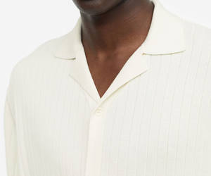 High Quality Office Formal Animal Print Fashion Casual Design Custom Logo <b>Cheap</b> Premium Price Knitted Breathable Casual <b>Shirt</b> - Product Image 6