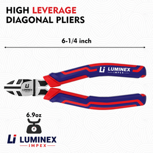 LUMINEX IMPEX LUB=113 <b>Long</b> <b>Nose</b> Stainless Steel Lightweight Smooth Work Jewelry Making Polishing Pliers for Bracelet Making DIY - Product Image 1