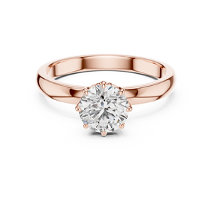 Anillo de Diamante Moissanita de Plata 925, Joyería Fina - Product Image 1