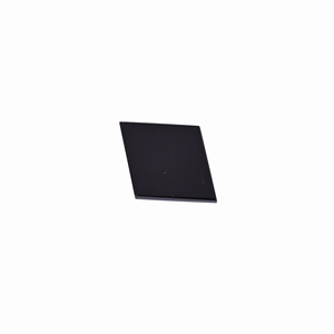 Pierre précieuse en onyx noir naturel, forme losange (cerf-volant), tranche lisse, 20x15mm, 4,7 carats, Shilpi Impex, pierre brute pour la fabrication de bijoux - Product Image 3
