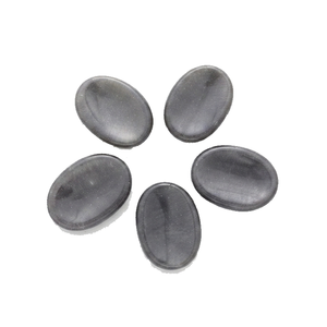 Donut de Cristal Natural, Donut de Piedra de Aventurina Gris, Donut de Gema de Cristal, Gemas de Reiki, Donuts Curativos, Ágata al por Mayor - Product Image 1
