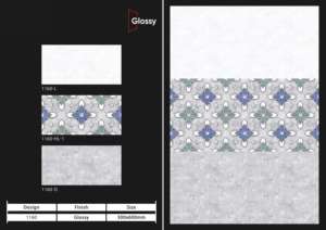 Azulejos de Pared de Cerámica con Acabado Brillante de Lujo para Interiores, 12X24 Pulgadas, 300X600MM, Diseño Decorativo Premium para Baño y Cocina - Product Image 4