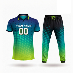 <b>Cricket</b> Uniform with Lightweight Comfortable 100% Polyester Anti-Bacterial Winter Print Logo Made in Pakistan - Product Image 2