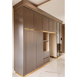 Gabinetes de Cocina Modulares Modernos de Lujo Personalizados Berfa con Puertas de Tablero de Partículas para Apartamentos, Villas y Hoteles - Product Image 5