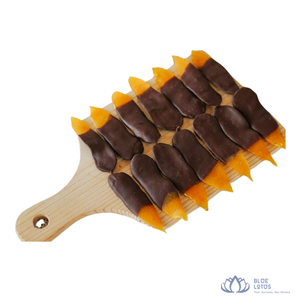 [MEJOR PRECIO] |   Snacks de mango bañados en chocolate, rodajas de fruta seca dulce para postre, directo de fábrica, Vietnam - Product Image 1