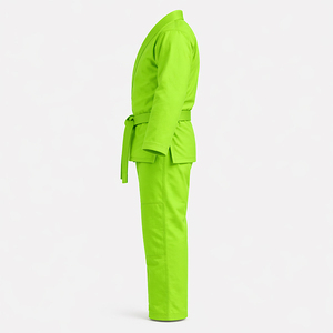 Kimono de Jiu Jitsu de Algodón de Calidad Profesional Personalizable en Colores Fluorescentes, Trajes de Jujitsu BJJ Gi en Oferta, Uniforme de Judo - Product Image 3