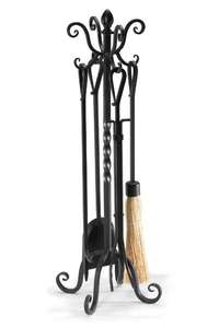 Luxury Iron Fireside Accessories Companion <b>Set</b> for Home Decor and Heat Application - Product Image 2