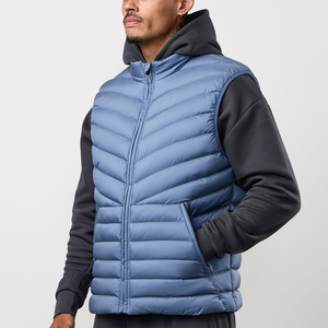 OEM Custom Logo High Quality Polyester <b>Wadding</b> Puffer Jacket Men's Trend Spring Eco-Friendly Waterproof Windproof Front Custom - Product Image 5