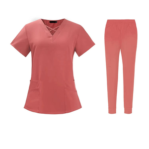 Lightweight soft breathable material healthcare wear clinics <b>Scrub</b> <b>uniforms</b> easy wash long lasting quality professional medical - Product Image 4