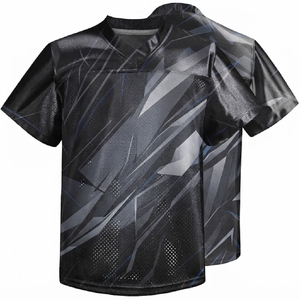 เสื้อกีฬาตาข่ายพิมพ์ลายตามสั่ง ระบายอากาศได้ดี แห้งเร็ว ชุดทีม ขายส่ง - Product Image 3