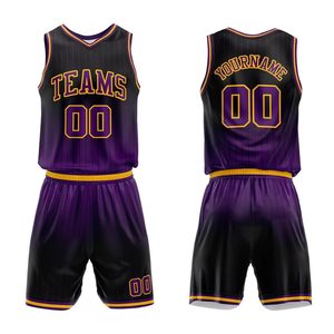 2026 Custom Design Basketball Short Jersey Wear Wholesale Price Printed Blank Sublimation Sportswear Men Basketball Uniform Set - Product Image 1