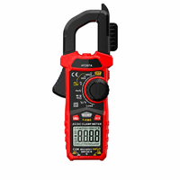 Pince ampèremétrique numérique LCD haute précision HT207A True RMS, sélection automatique de la gamme, courant DC-AC 600A, tension AC 600V, fréquence 0-10MHz