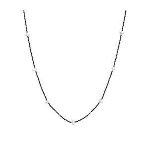 Collier de perles d'eau douce naturelles pour femmes, haut de gamme, minimaliste, luxe, dopamine dressing - Product Image 5