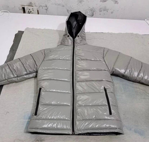 2026 Custom Fashion Reversible Puffer <b>Jacket</b> <b>Waterproof</b> Vintage Streetwear Plus Size <b>Winter</b> <b>Jackets</b> Logo Crop for Motorcycle PU - Product Image 4