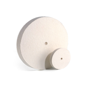 Discos de Fieltro con Orificio para Pulir, Abrillantar y Esmerilar, 100 mm de Diámetro, Herramientas Abrasivas para Amoladora Angular - Product Image 4
