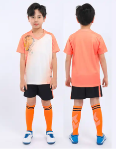 Tenue de football pour enfants très populaire – Vêtements d'entraînement d'été pour garçons et filles de maternelle, uniforme de classe, spectacle - Product Image 3
