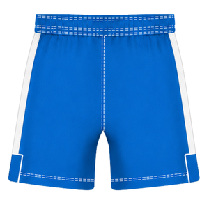 Conjunto de Uniforme de Rugby de Manga Corta Azul Brillante y Blanco, Jersey de Rugby a Rayas con Cuello Redondo, Pantalones Cortos con Cordón, Ropa Deportiva para Entrenamiento - Product Image 6