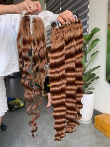 Extensión de cabello humano vietnamita 100% precio al por mayor barato con cabello ondulado virgen y remy de la mejor calidad - Product Image 4