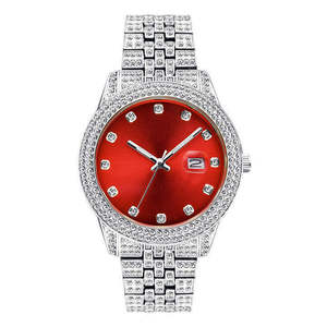 Luxury Iced Out Diamond <b>Watch</b> Brand VVS Leb Grown Mechanical <b>Watch</b> Stainless Steel Custom Buss Down White Face <b>Watch</b> for Men - Product Image 3