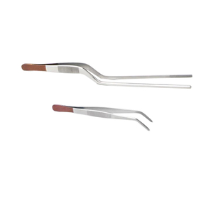 Pince de cuisine professionnelle en acier inoxydable de qualité alimentaire, demi-rouge, pour placage, 20 cm, modèle standard – Offre spéciale - Product Image 2
