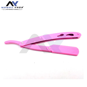 Ladies Professional <b>Straight</b> <b>Razor</b> with Custom Print Fancy Safety <b>Razor</b> Removable Blade Barber <b>Razor</b> for Women, Salon & Home - Product Image 2