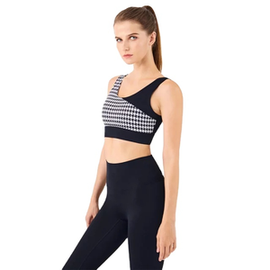 Conjunto de Yoga Personalizado con Logotipo Frontal, Talla Grande, Transpirable, de Secado Rápido, Ropa Deportiva Activa, Conjunto de Yoga sin Costuras para Mujer, Sujetador Deportivo de Alta Sujeción - Product Image 5