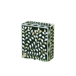 Branded Classic Mother of Pearl Jewelry <b>Box</b> Wood/Bone/Glass/PC Material for Home & Bedroom Storage As a Gift <b>Box</b> <b>Pack</b> in Carton - Product Image 1
