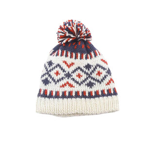 100% <b>Wool</b> Winter Wear Premium Quality <b>Beanie</b> Hats Made In Best Fabric Best Selling Jacquard <b>Beanies</b> Hats For Online Sale - Product Image 1