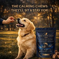 Friandises Apaisantes Bio pour Chiens et Chats OEM ODM Suppléments pour Animaux avec Ingrédients Personnalisés Huile de Graines de Chanvre Marque Privée Relaxation Rapide