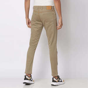 กางเกงยีนส์ผู้ชายคุณภาพสูง พิมพ์โลโก้ตามสั่ง ปี 2026 กางเกงลำลองผ้าเดนิมสำหรับผู้ชาย - Product Image 1