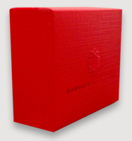 Boîte cadeau rigide pliable de luxe personnalisée, fermeture magnétique, design pliable, laminage mat, impression dorée