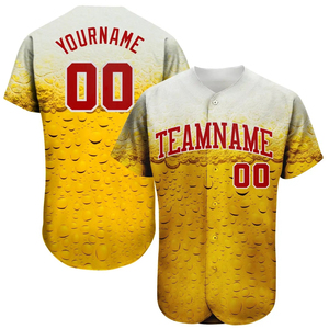 Custom Made Two <b>Button</b> Plane Baseball <b>Shirt</b> Jersey For unisex Softball Team Wear Light Fabric Colour Yellow and Green wholesale - Product Image 6