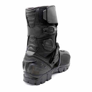 Bottes de course en cuir pour moto, taille plus, pour pilote professionnel, imperméables, respirantes, coupe-vent, été/hiver, unisexe - Product Image 3