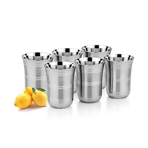 Gobelet en acier inoxydable, verre à boire en métal pour la maison et l'hôtel - Product Image 6