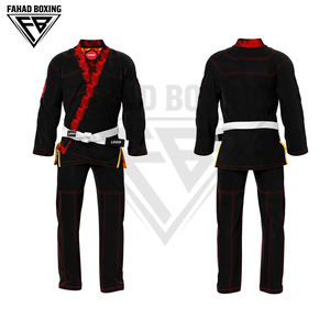 Good Supplier Hand Made <b>Machine</b> Washable Marital Art Jiu Jitsu Uniform Unisex Polyester Cotton BJJ Kimono for Martial Arts - Product Image 4
