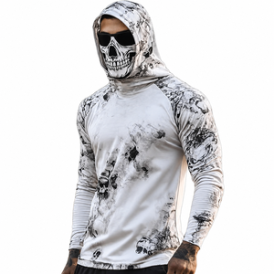 Camiseta de Pesca de Diseño Moderno, Ropa de Pesca Personalizada de Alto Rendimiento, Protección Solar UPF50, Impresión por Transferencia de Calor, para Hombre - Product Image 1