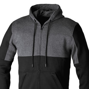 Veste à capuche pour moto 100% coton, entièrement doublée de polaire, thermique, coupe-vent, respirante, pour homme - Product Image 4
