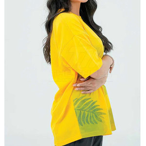 Venta Directa de Fábrica, Camisetas Extra Grandes para Mujer con Estilo Moderno, Ecológicas, 100% Algodón, para un Estilo Urbano, Transpirables, Precio al por Mayor - Product Image 3