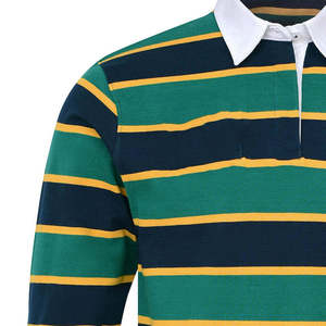 Camiseta de Rugby para Hombre, Nuevo Diseño, Impresión Digital de Alta Calidad, Colores y Logotipo Personalizados, Ropa Deportiva Transpirable y Antibacteriana - Product Image 3
