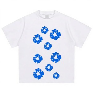 T-shirt en coton à imprimé graphique pour homme, coupe décontractée, streetwear tendance, tissu doux et respirant pour un usage quotidien - Product Image 6