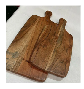 Couteaux de cuisine modernes de haute qualité, planche à découper en bois, bloc de découpe écologique, design carré, passe au lave-vaisselle, 1,5 cm - Product Image 2