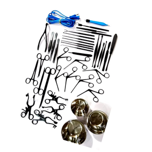 Juego de 43 Instrumentos de Microcirugía de Oído para Timpanoplastia, Reutilizables, de Acero Inoxidable Alemán, con Certificación CE - Product Image 5
