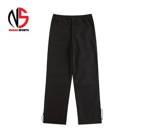 Pantalones reflectantes de nailon 2026, estilo holgado, de tela cortavientos para ropa urbana, pantalón de trabajo de seguridad, con sudadera desmontable y cortavientos ancho para mujer NURAK - Product Image 2